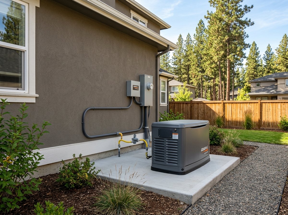 Whole Home Standby Generator Installation Post Falls ID